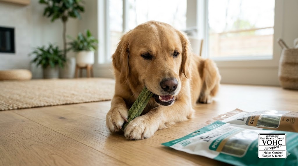VOHC-Approved Dog Dental Chews 2026