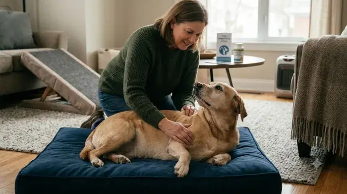 Helping a Dog With Arthritis