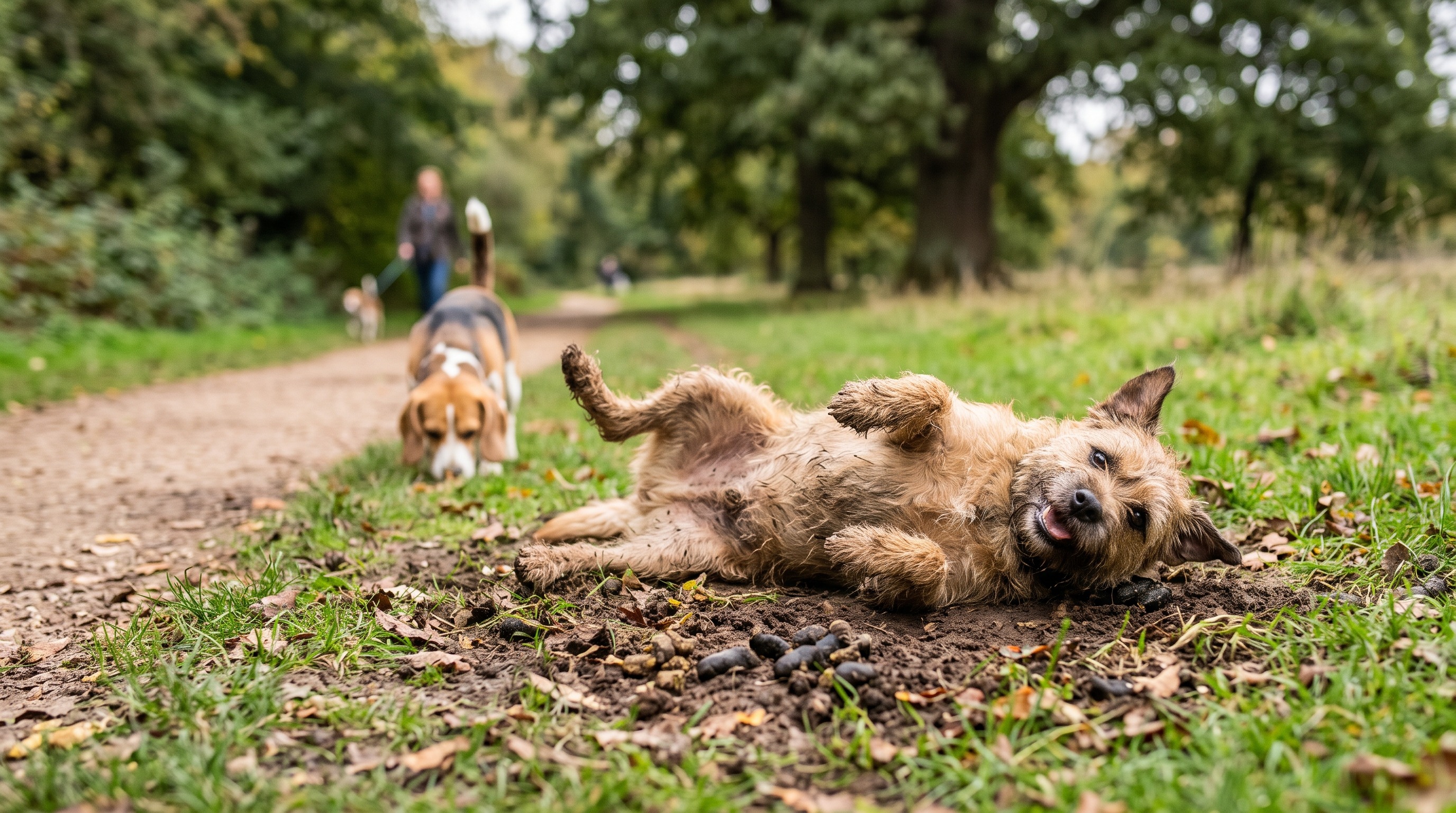 Why Dogs Roll in Smelly Things