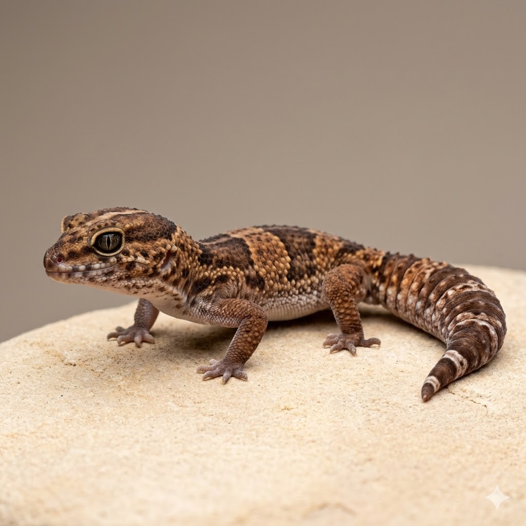 African Fat-Tailed Gecko (Hemitheconyx caudicinctus)