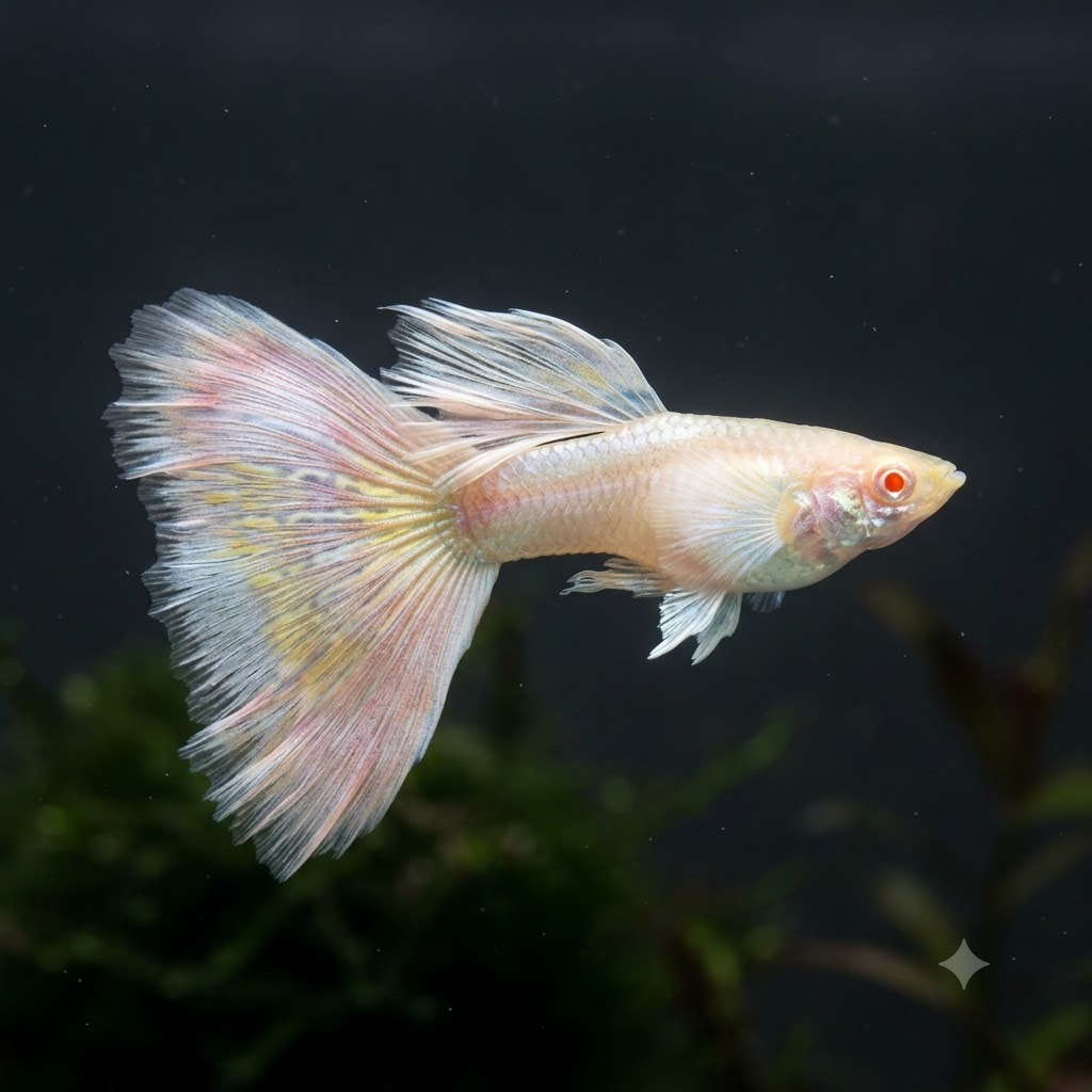 Albino Guppy