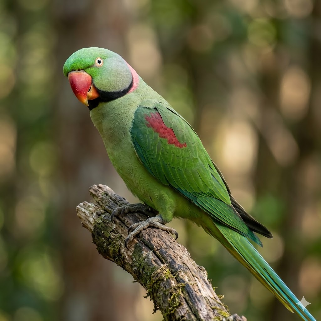 Alexandrine Parakeet