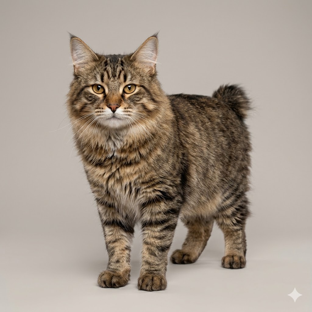 American Bobtail (Felis catus)
