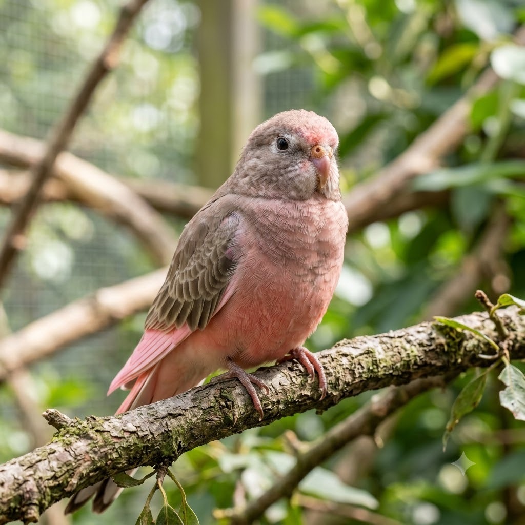 Bourke's Parakeet (Neopsephotus bourkii)