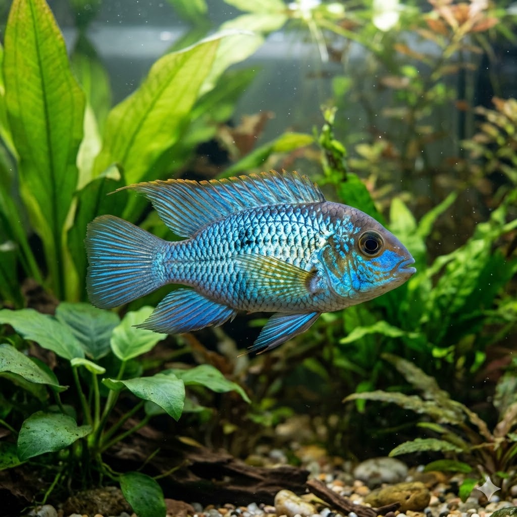 Electric Blue Acara