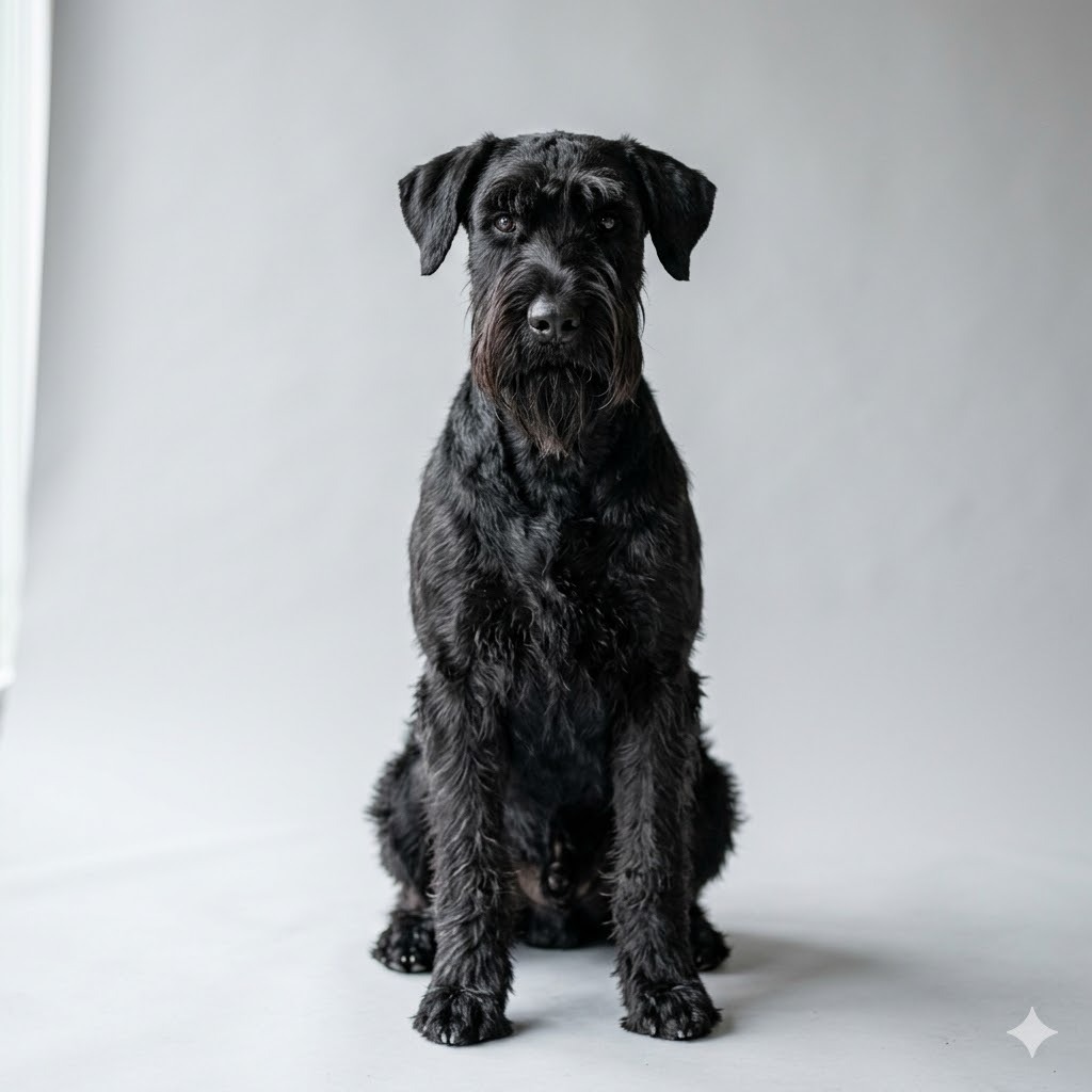 Giant Schnauzer (Canis lupus familiaris)