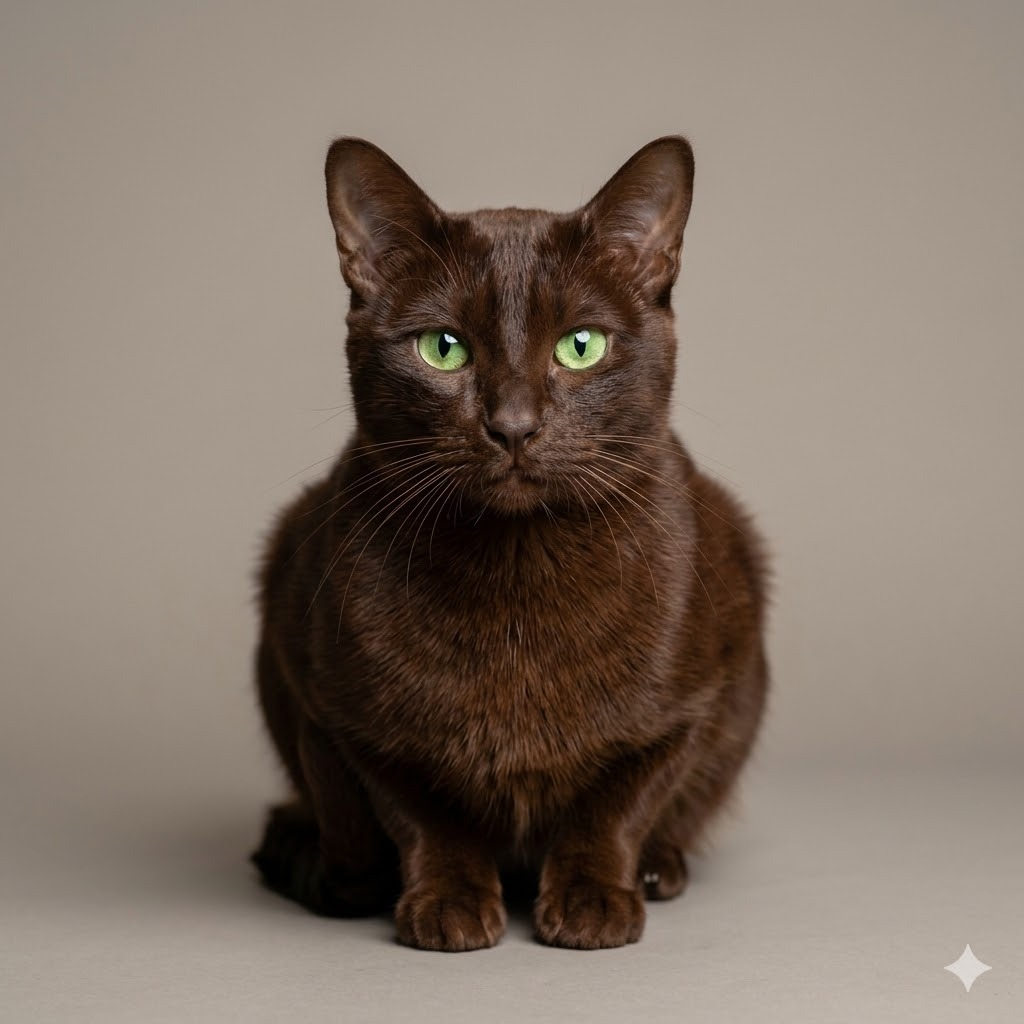 Havana Brown (Felis catus)