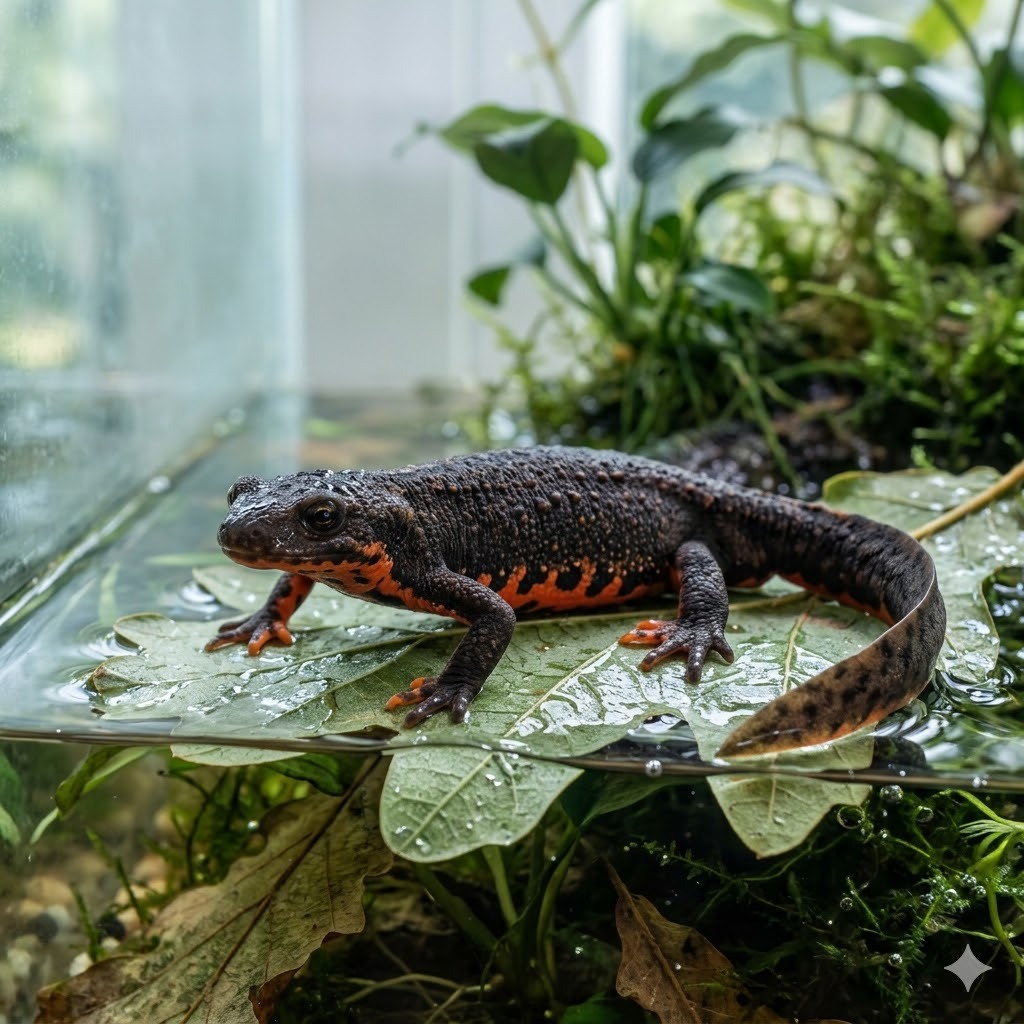 Japanese Fire-belly Newt