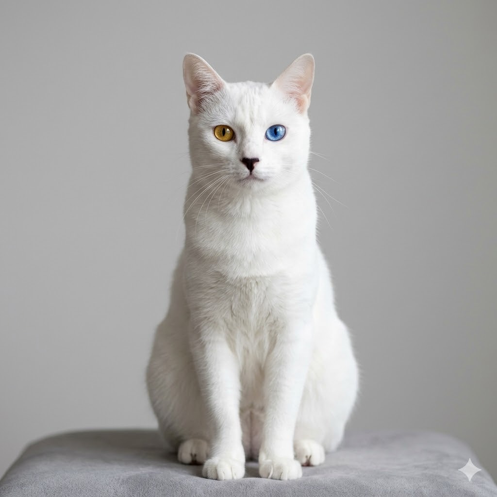 Khao Manee (Felis catus)
