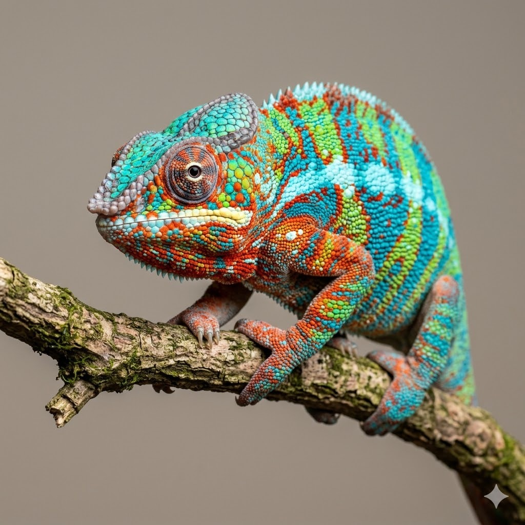 Panther Chameleon (Furcifer pardalis)