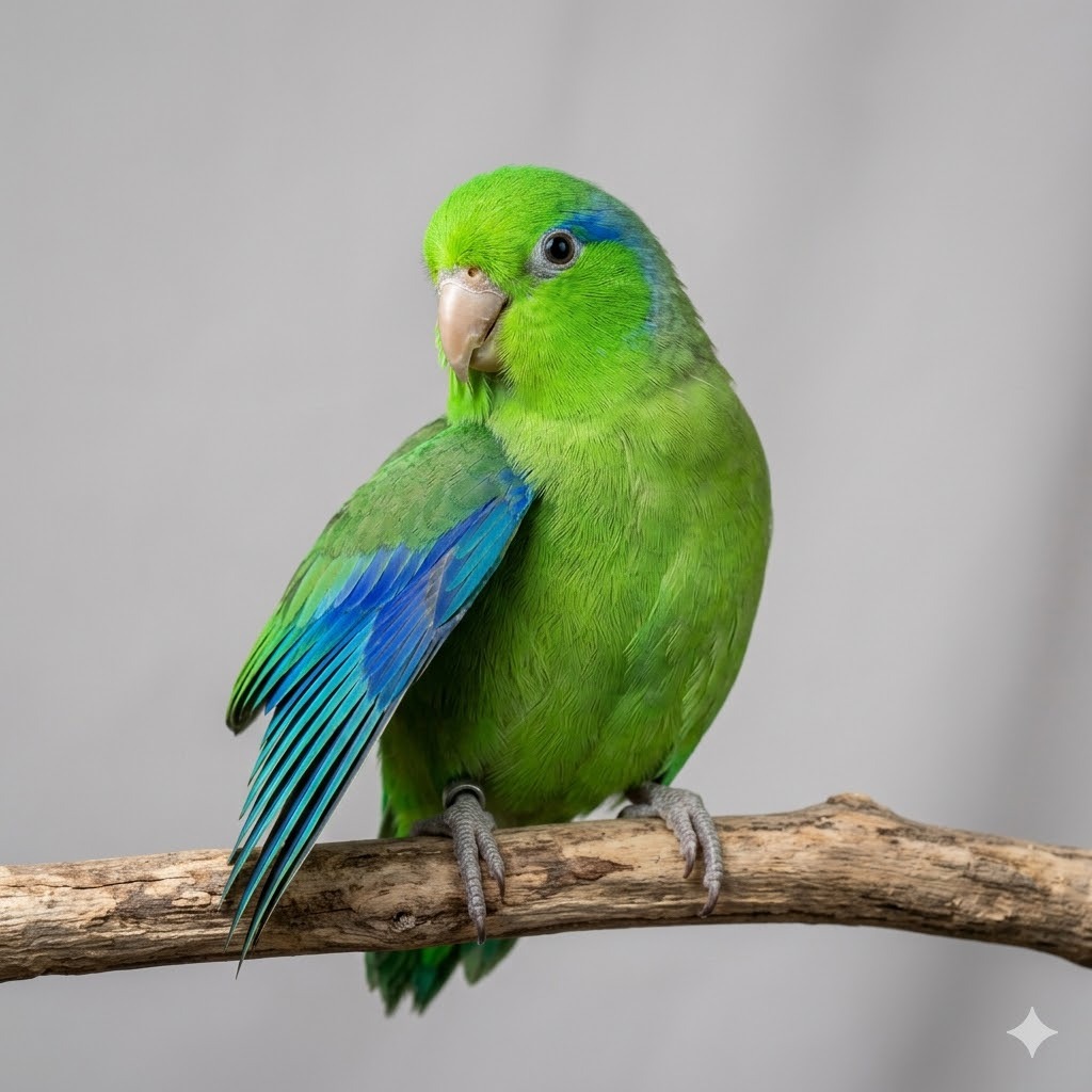 Parrotlet (Forpus coelestis)