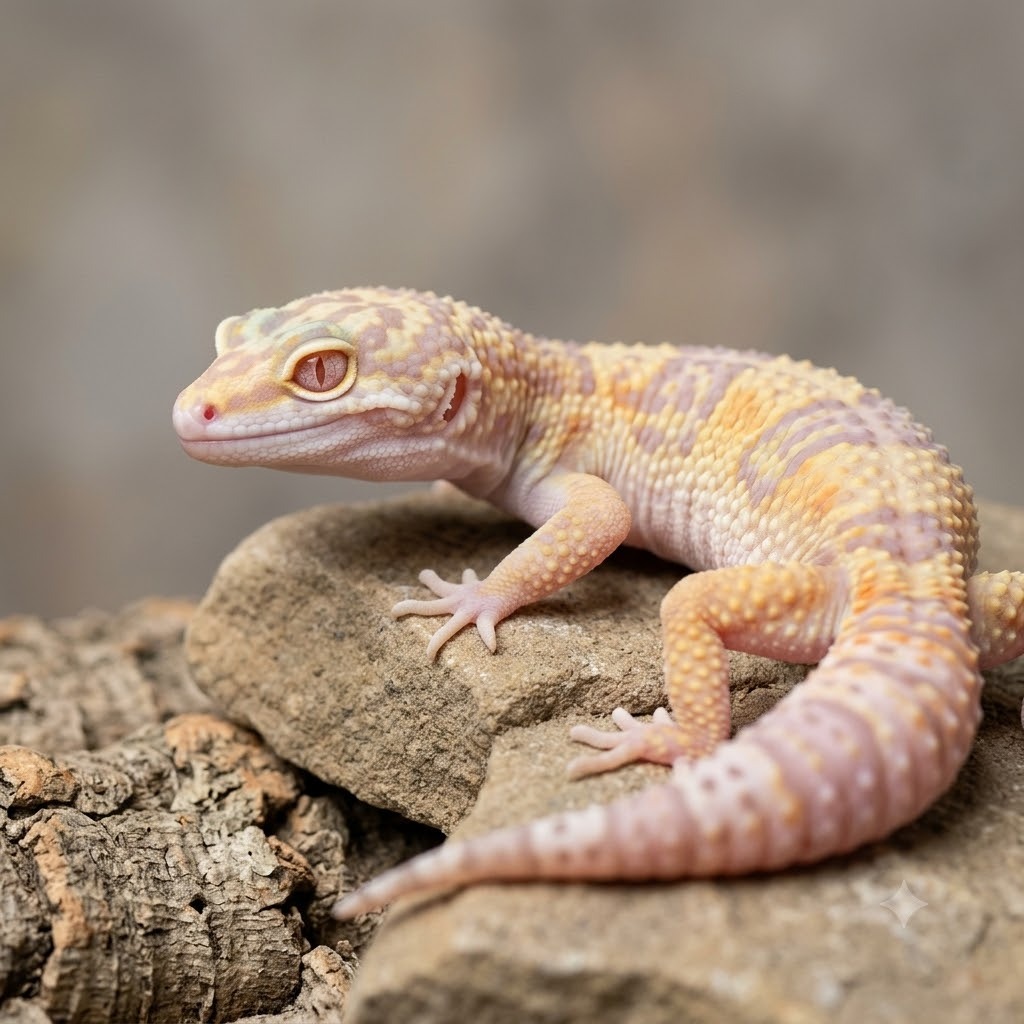 Rainwater Albino Leopard Gecko
