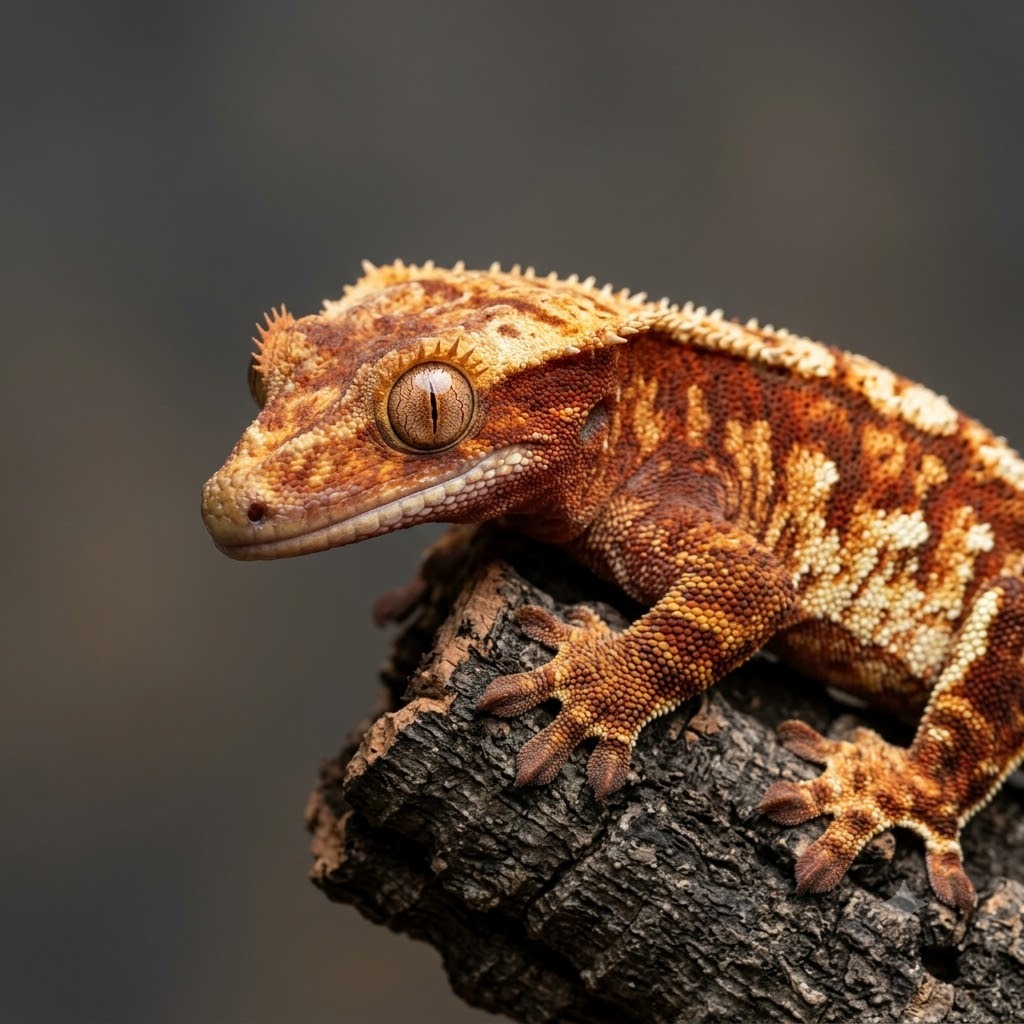 Red Crested Gecko