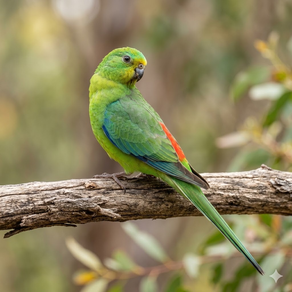 Red-Rumped Parakeet
