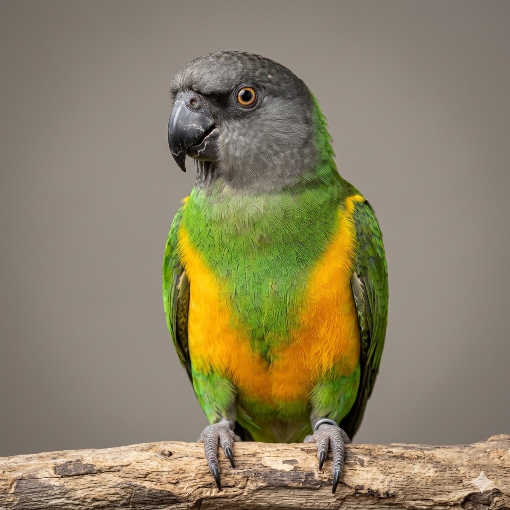 Senegal Parrot (Poicephalus senegalus)