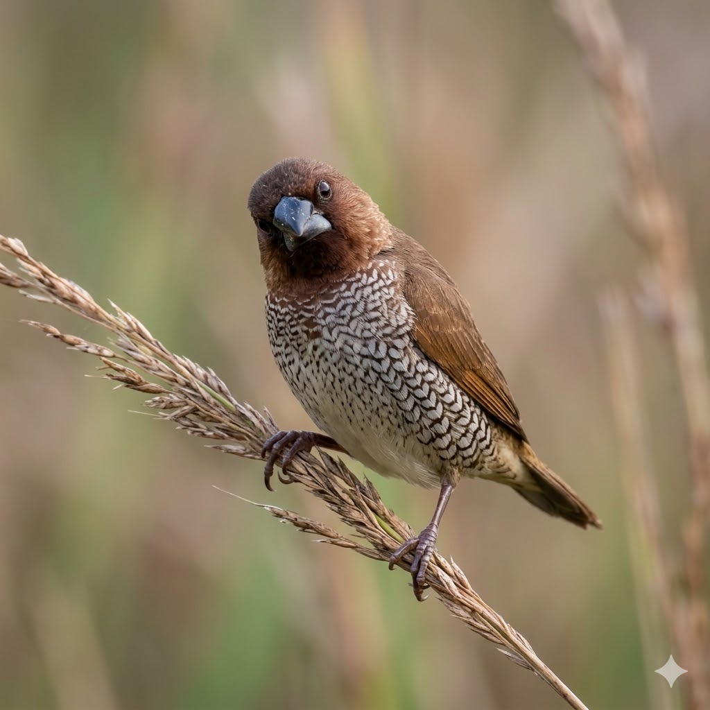 Spice Finch (Nutmeg Mannikin)