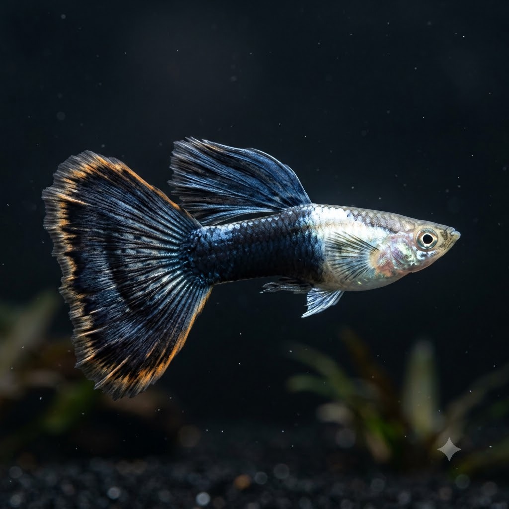 Tuxedo Guppy