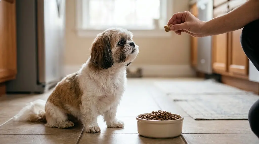 Dog Eats Treats but Not Food