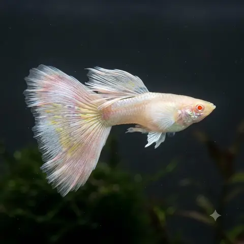 Albino Guppy
