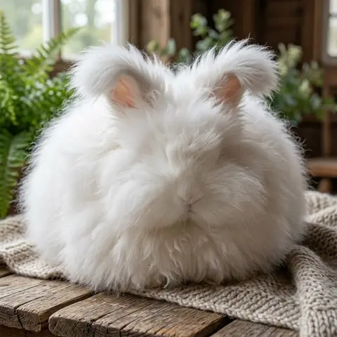 English Angora Rabbit