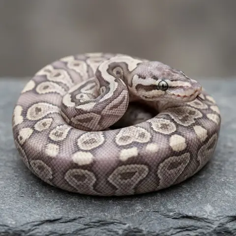 Ghost Ball Python