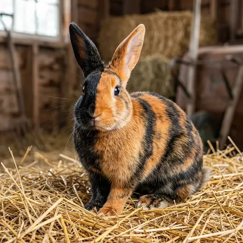 Harlequin Rabbit