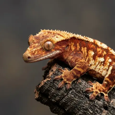 Red Crested Gecko