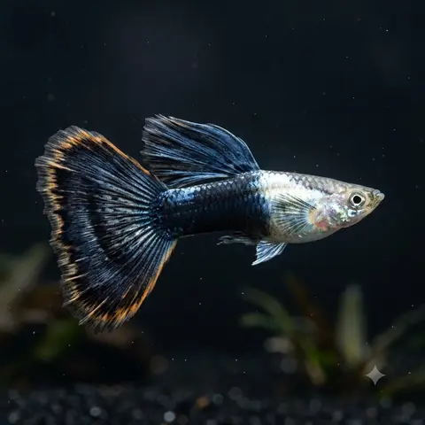 Tuxedo Guppy