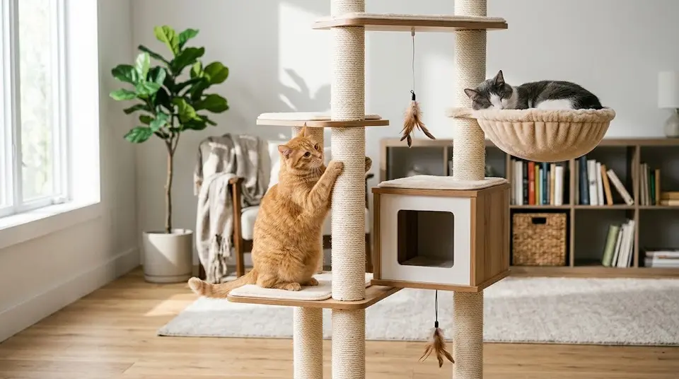 Cat Tree Buying Guide: Stability, Perches, Posts and Placement