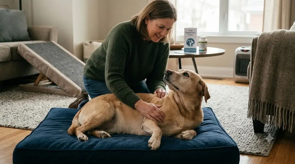 Helping a Dog With Arthritis