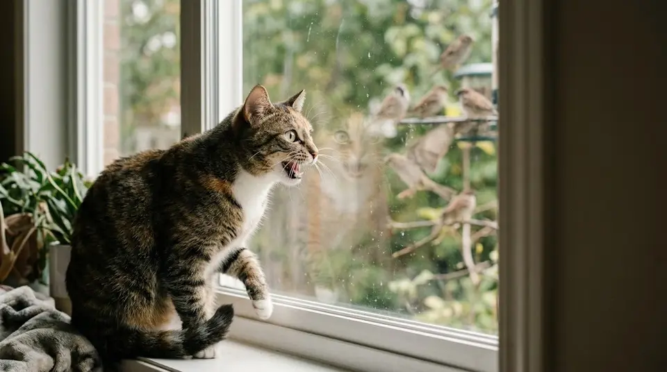 Why Cats Chatter at Birds