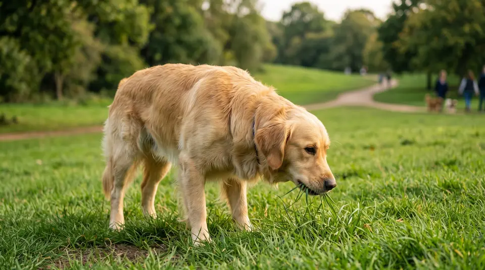 Why Dogs Eat Grass