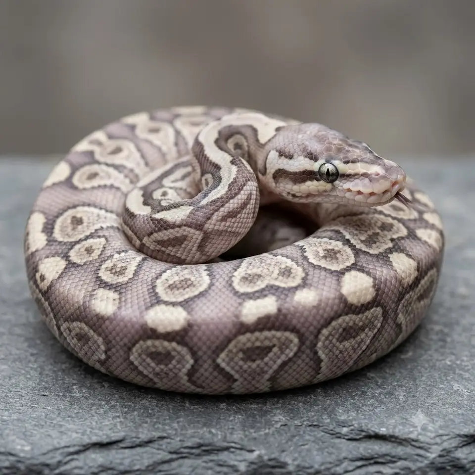 Ghost Ball Python