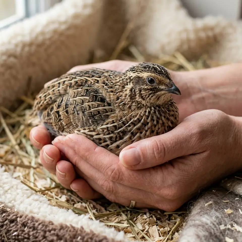 Coturnix Quail (as pets)