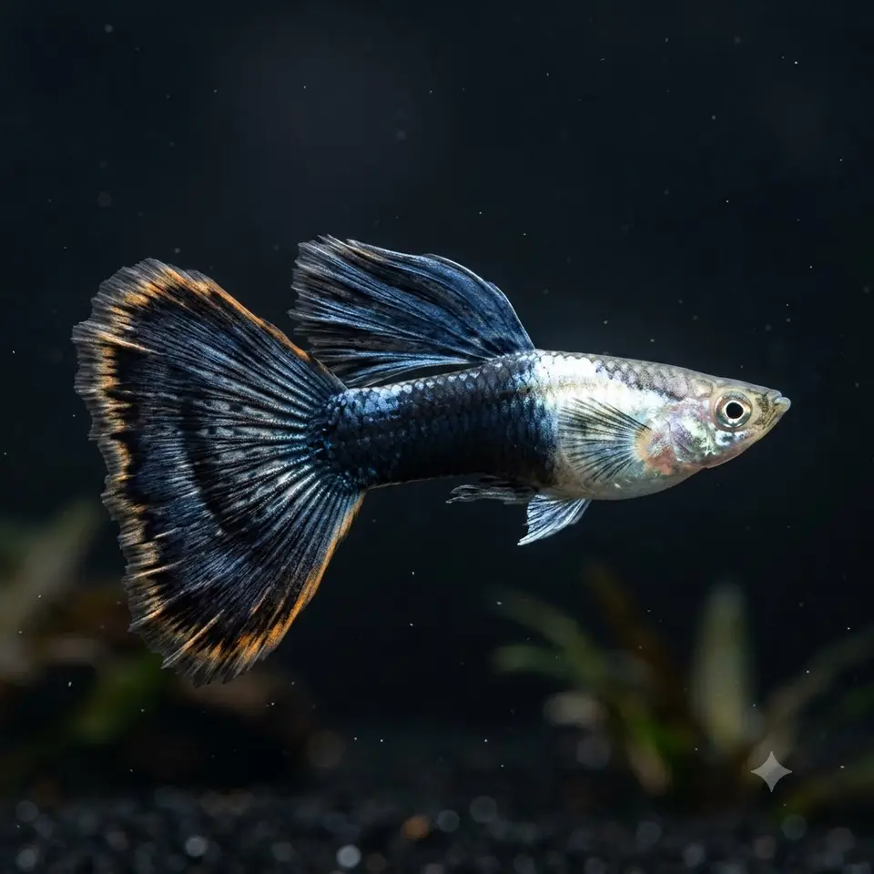 Tuxedo Guppy