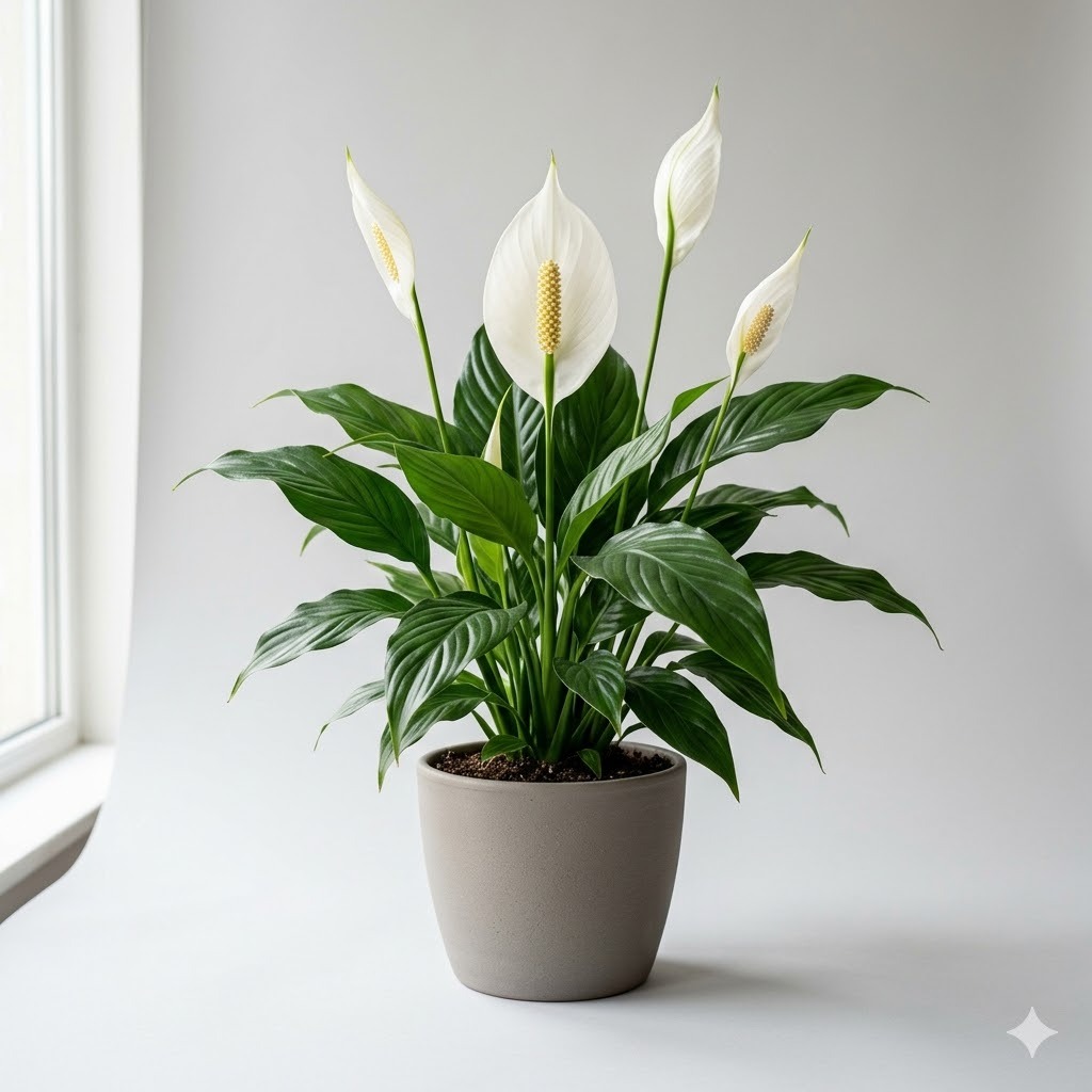 Peace Lily (Spathiphyllum)